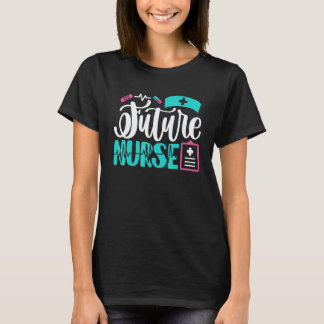 T-shirt Tee Nurse en cours Étudiant en école d'infirmière