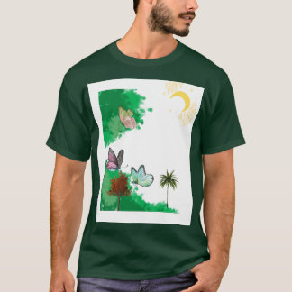 T-SHIRT TEE PALMISTE PAPILLON