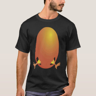 T-SHIRT TEE PÂQUES OEUF DE PÂQUES POULET OEUF D'OR POULE F