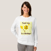 T-shirt Tee-peignoir d'apiculture sur mesure (Devant entier)