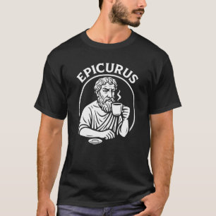 T-shirt Tee Philosophie Epicurus Cup