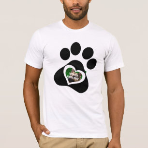 T-shirt Tee photo de chien personnalisé - cadeau personnal