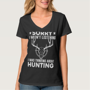 T-shirt Tee Pour Chasseurs De Cerfs De Bow Et Rifle Chasse