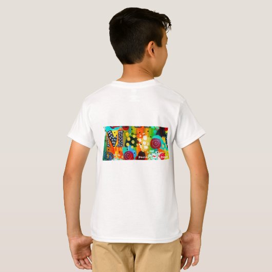 T-shirt Tee pour enfants (Dos entier)