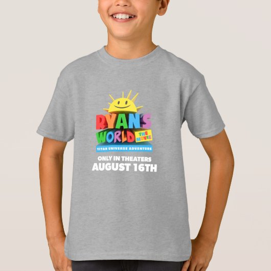 T-shirt Tee pour enfants (couleurs foncées) (Devant)