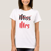 T-shirt Tee pour l'enterrement de vie de jeune fille de Mm (Devant)