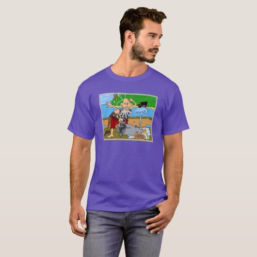 T-shirt tee pour lui par dalDesignNZ (Devant entier)