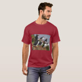 T-shirt Tee Puffin avec Poisson (Devant entier)