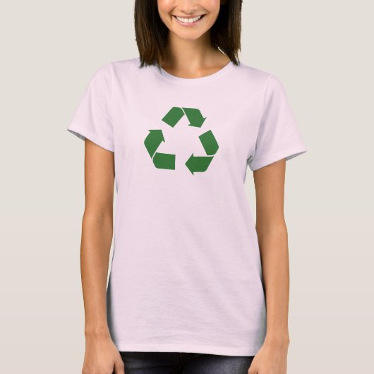 T-shirt Tee Recycle Vert - Personnalisez-le ! (Devant)