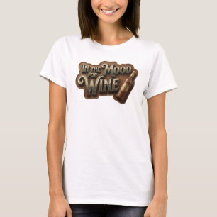 T-shirt Tee rose captivant DANS L'AMBIANCE DU VIN