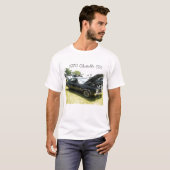 T-shirt Tee - shirt 1970 de Chevelle solides solubles (Devant entier)