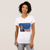 T-shirt Tee - shirt 2013 d'inauguration de Barack Obama (Devant entier)