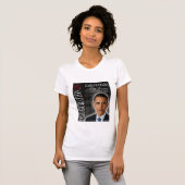 T-shirt Tee - shirt 2013 d'inauguration de Barack Obama (Devant entier)
