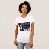 T-shirt Tee - shirt 2013 d'inauguration de Barack Obama (Devant entier)