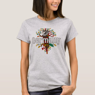 T-shirt Tee-shirt à l'aigle artistique d'Allemagne