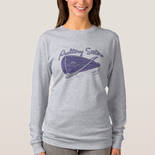 T-shirt Tee - shirt à manches longues pour femmes (Devant)