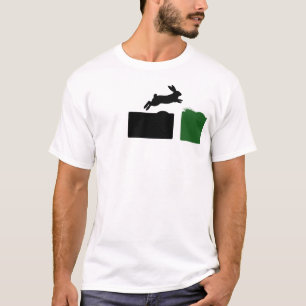T-shirt Tee-shirt à saut de lapin en course Chemise grap
