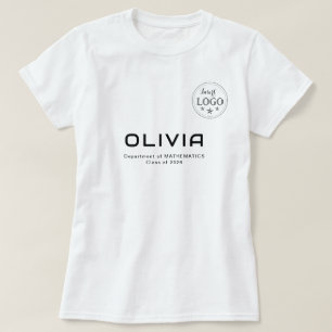 T-shirt Tee-shirt académique Smart Style avec impression i