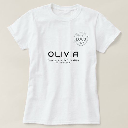 T-shirt Tee-shirt académique Smart Style avec impression i (Design devant)