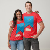 T-shirt Tee - shirt affamé (Unisexe)