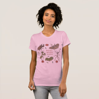 T-shirt Tee-shirt avec illustration d'insectes mignons 'Le