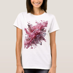 T-shirt Tee-shirt avec slogan BULLES CRYSTAL argent dynami