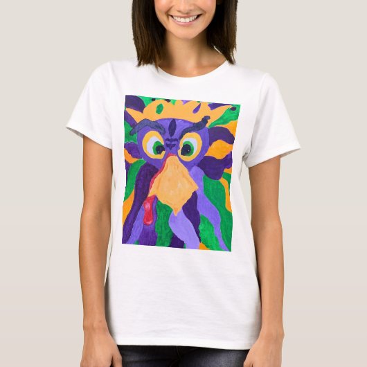 T-shirt Tee - shirt blanche féminine (Devant)