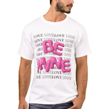Tee-shirt cadeau de la Saint-Valentin Sois Mien Am