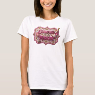 T-shirt Tee-shirt classique rouge CHAMPAGNE EST MA MÉDECIN