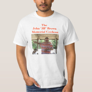 T-shirt Tee - shirt commémoratif de barbecue de JB