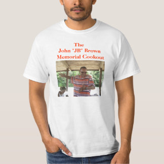 T-shirt Tee - shirt commémoratif de barbecue de JB