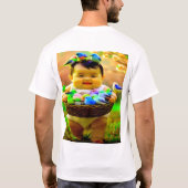 T-shirt Tee-shirt couleur design numérique pour hommes - P (Dos)