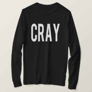 T-shirt Tee-shirt Cray Black LS