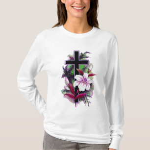 T-shirt Tee - shirt croisé noir 6