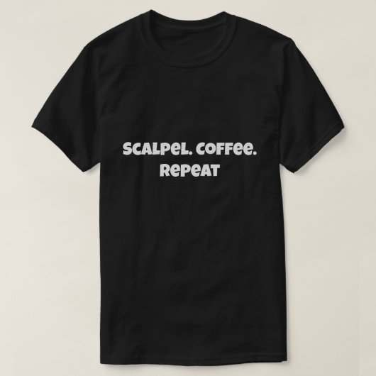 T-shirt Tee-shirt « Cycle chirurgical » (Design devant)