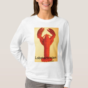 T-shirt Tee - shirt d'amants de homard.  Mangeurs de
