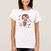 T-shirt Tee - shirt dansant de Hula Lulu (Devant)