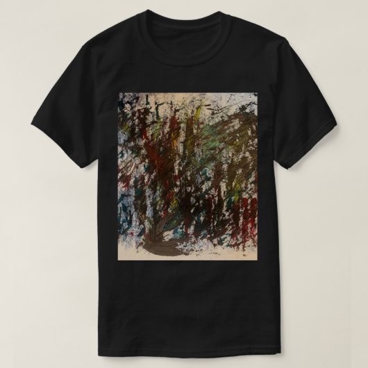 T-shirt Tee-shirt d'art abstrait (Design devant)