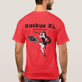 T-shirt Tee - shirt de bande Ruckus XL (Dos)