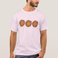 Tee - shirt de beignets à la gelée de framboise