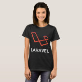 T-shirt Tee - shirt de cadre de PHP de Laravel (Devant entier)
