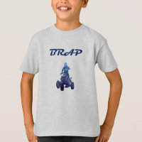 Tee - shirt de cavalier de voiture à quatre roues