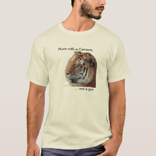 T-shirt Tee - shirt de chasse d'anti-trophée de tigre