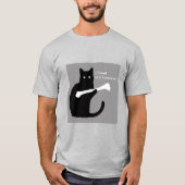 T-shirt Tee - shirt de chat d'humérus (Devant)