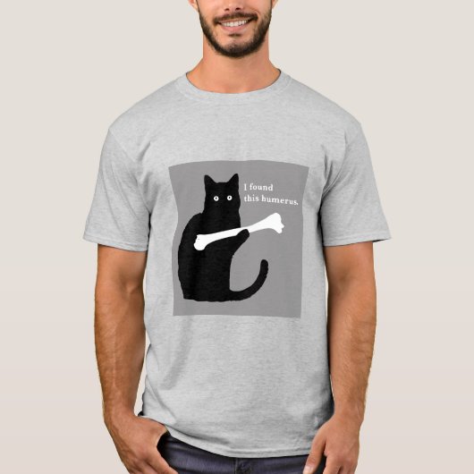 T-shirt Tee - shirt de chat d'humérus (Devant)