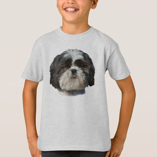 T-shirt Tee - shirt de chien de Shih Tzu (Devant)
