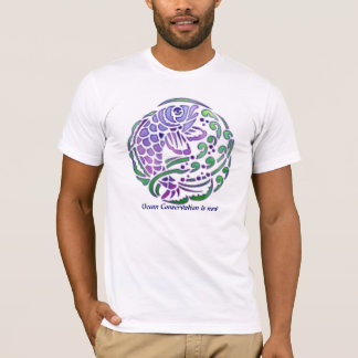 T-shirt Tee - shirt de conservation d'océan