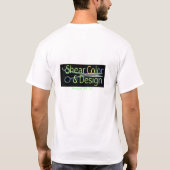 T-shirt Tee - shirt de couleur de cisaillement, MkII (Dos)