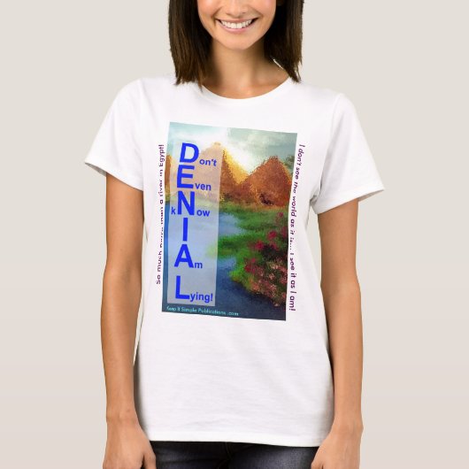 T-shirt Tee - shirt de DÉMENTI ! (Devant)