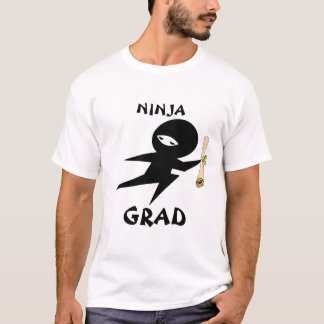 T-shirt Tee - shirt de diplômé de Ninja